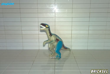 Динозавр-хищник с затерянного острова, фигурка динозавра с подвижной шеей и ногами (вероятнее всего Ставрикозавр)