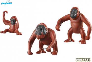 Набор Playmobil 6648pm: Зоопарк Семья орангутангов