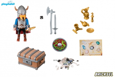 Набор Playmobil 5371pm: Викинг с сокровищами