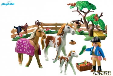 Набор Playmobil 5227pm: Загон для лошадей