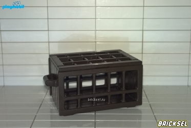 Плеймобил Клетка для отлова животных темно-коричневая, Playmobil