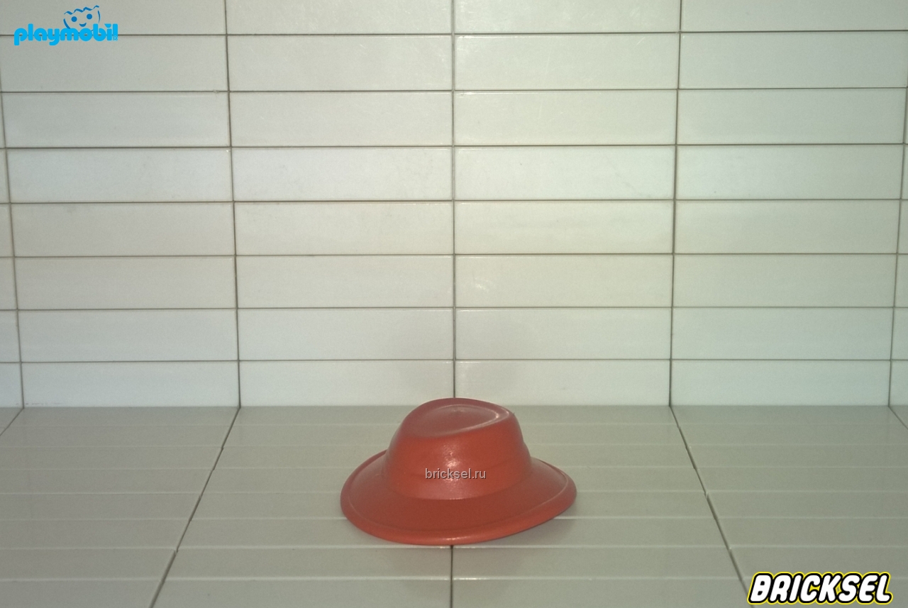 Плеймобил Шляпа широкополая темно-оранжевая, Playmobil