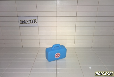 Плеймобил Медицинский чемодан голубой, Playmobil