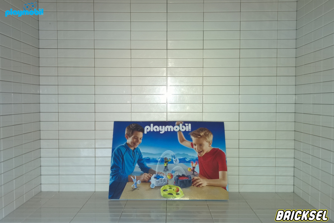 Плеймобил Рекламный буклет серии Super4, Playmobil, не частый