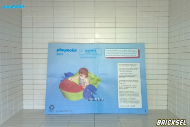 Инструкция к набору Playmobil 6675pm Аквапарк:  Девочка в смешной лодке