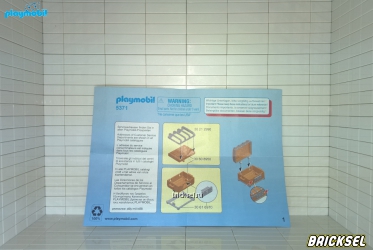 Инструкция к набору Playmobil 5371pm: Викинг с сокровищами