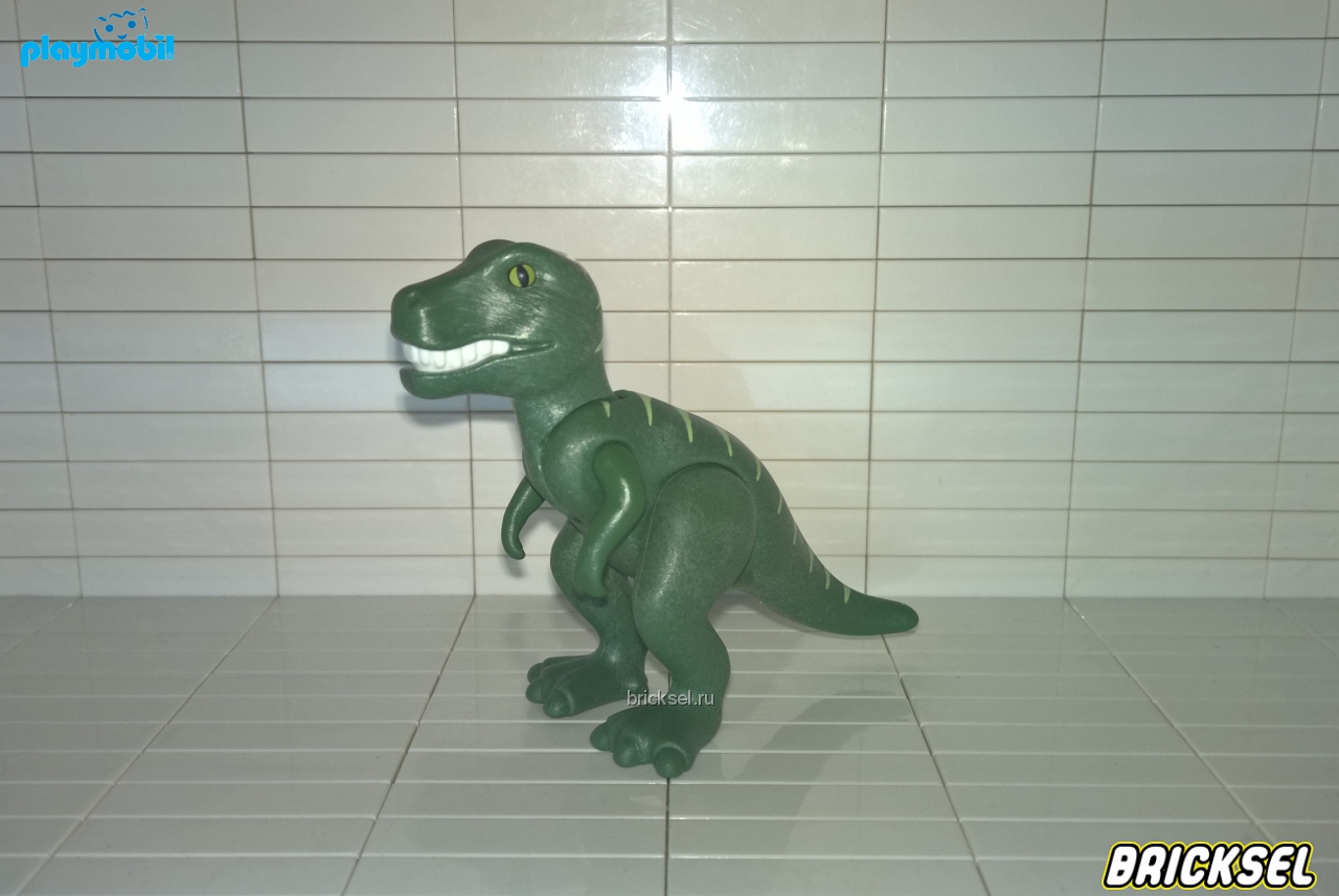 Плеймобил Детеныш Тиранозавра добрый тмно-зеленый, Playmobil, редкий