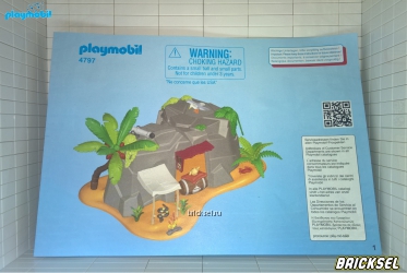 Инструкция к набору Playmobil Super4 4797pm: Пещера пирата