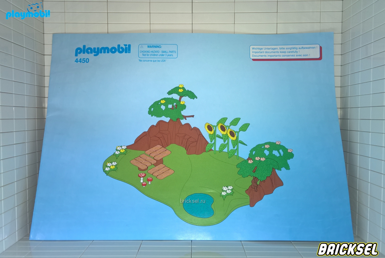 Плеймобил Инструкция к набору Playmobil 4450: Весенняя мастерская кролика (приоритет тому кто покупал пластину), Playmobil