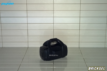 Плеймобил Сумка спортивная (открывается сбоку, можно что то положить в нее) черная, Playmobil, очень редкая