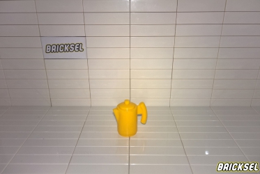 Плеймобил Чайник с крышкой желтый, Playmobil, частый