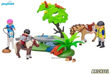 Набор Playmobil 6947pm: Ферма Пони. Верховая езда