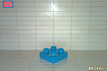 Пластинка 2х2 голубая