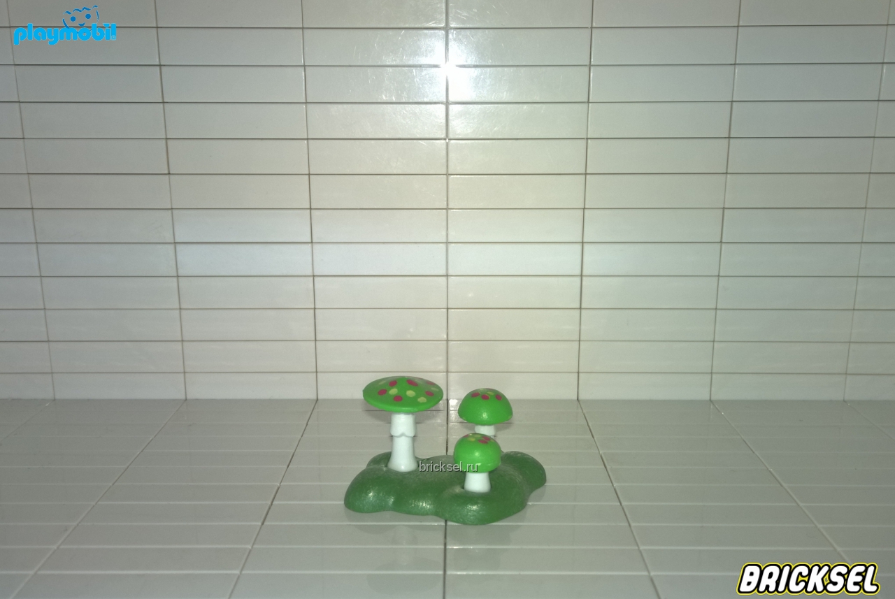 Плеймобил Полянка зеленых грибочков, Playmobil