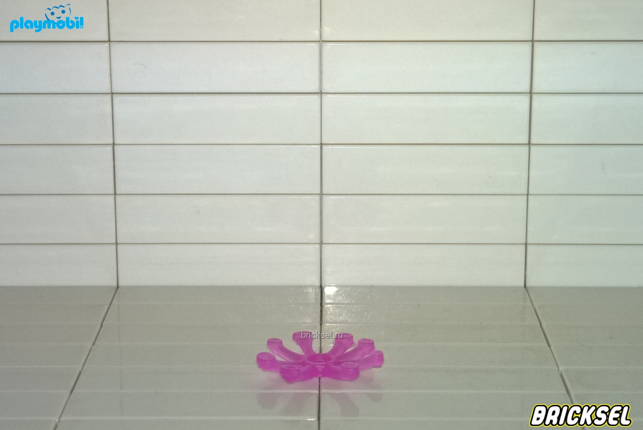 Плеймобил Волшебный, ледяной цветочек розовый прозрачный, Playmobil, редкий