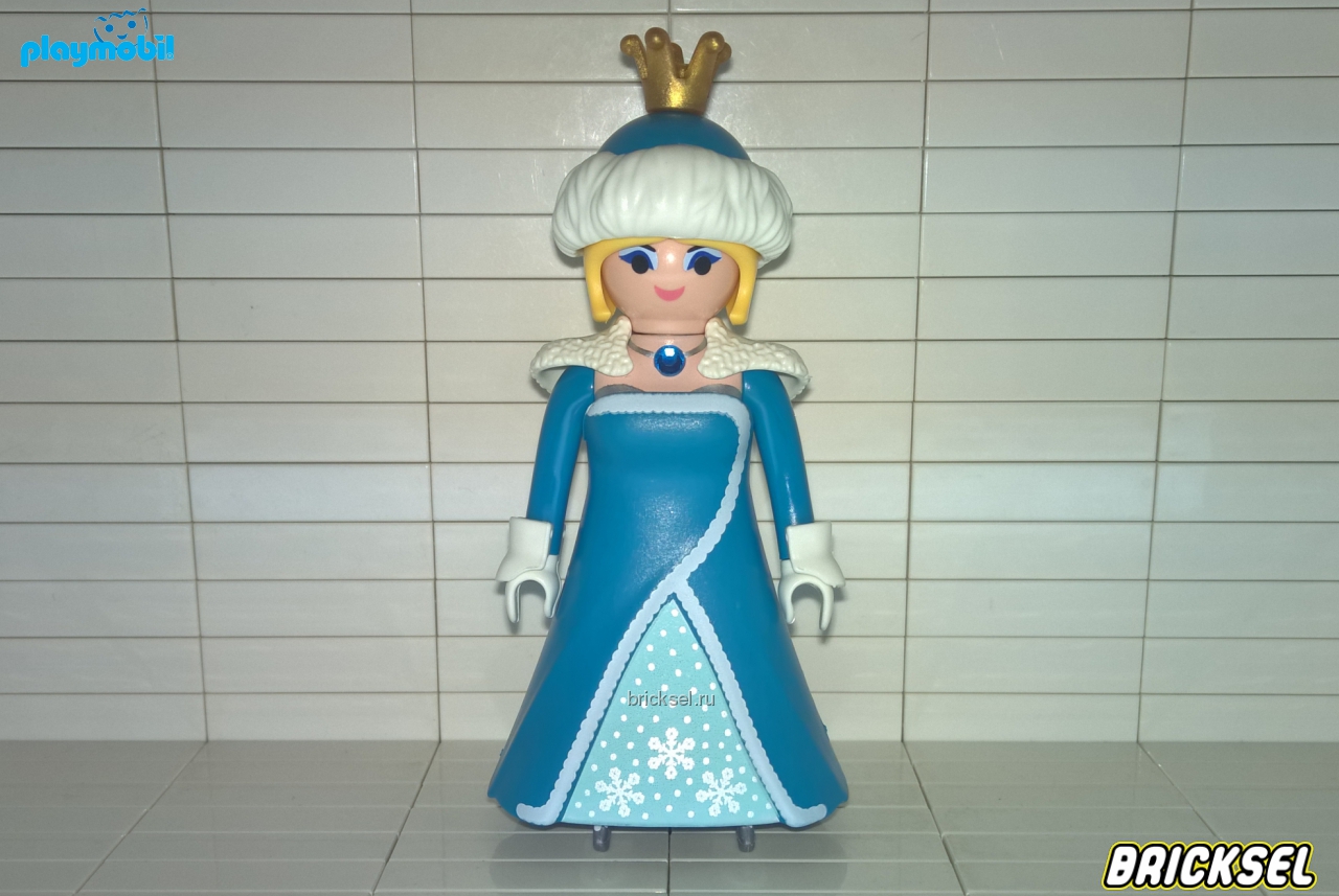 Плеймобил Королева в зимней одежде Снегурочки, Playmobil, очень редкая