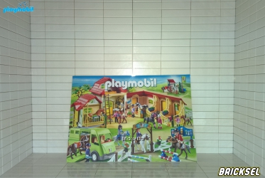 Плеймобил Рекламный буклет серии конезавод, Playmobil