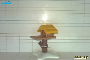 Плеймобил Кормушка для птиц зимняя в сборе (демо фото), Playmobil, редкая