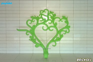 Плеймобил Вьющееся растение, волшебное, декоративное дерево светло-зеленое, Playmobil, редкий