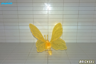 Бабочка из волшебного леса желтая