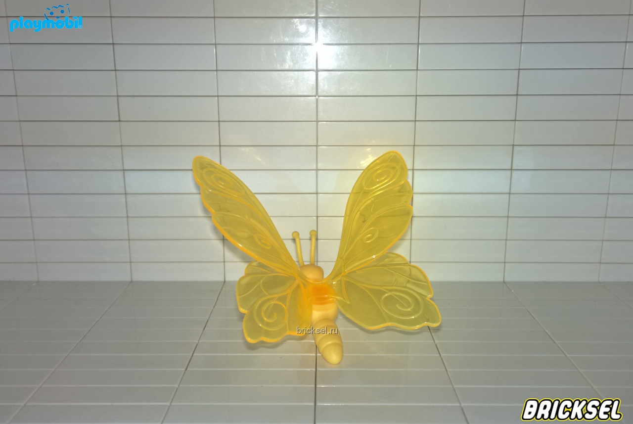 Плеймобил Бабочка из волшебного леса желтая, Playmobil, редкая
