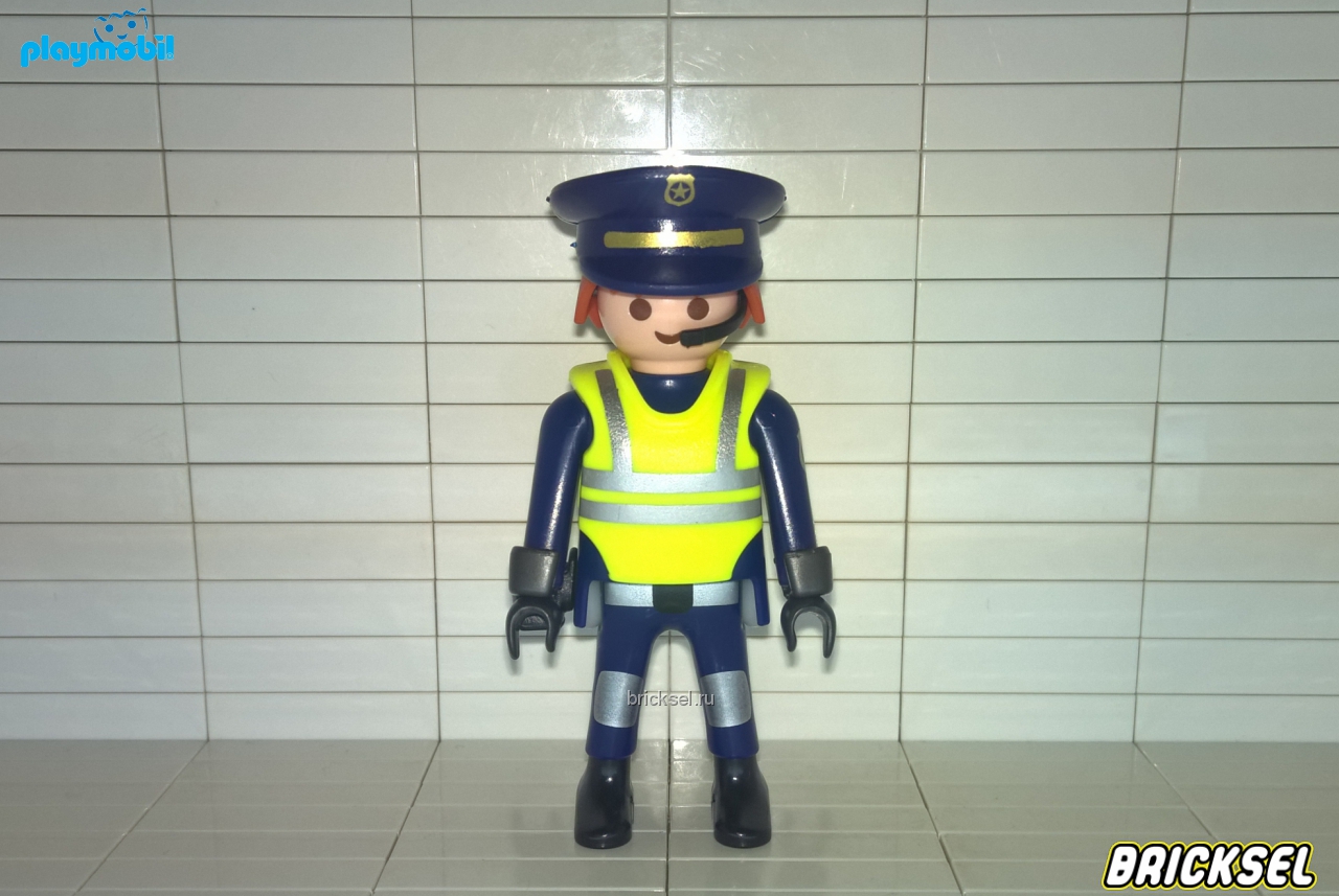 Плеймобил Полицейский в кепке, Playmobil, не частый