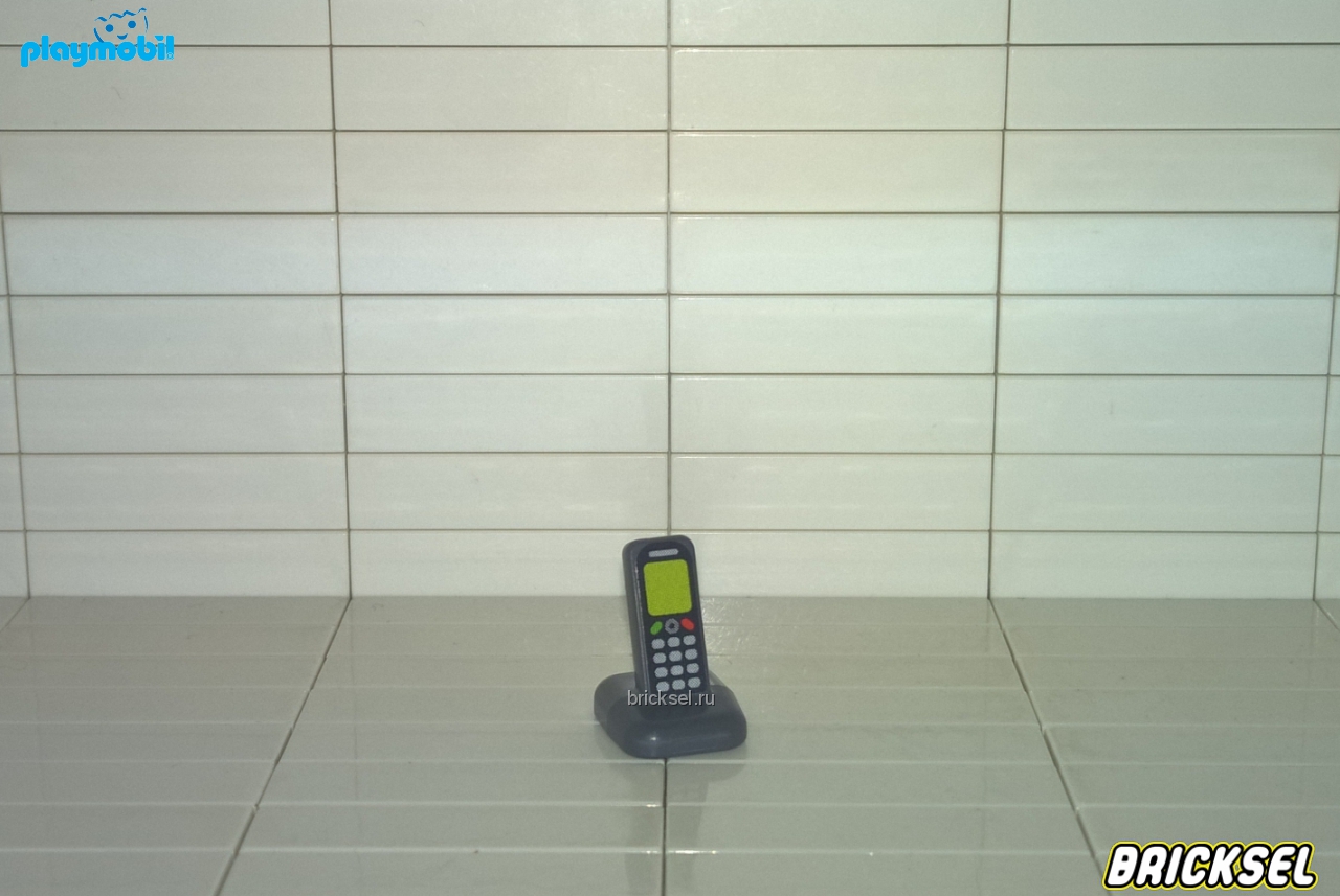 Плеймобил Радио телефон темный металлик, Playmobil, очень редкий