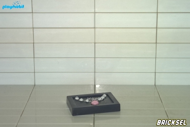 Плеймобил Колье на черной витринной подставке, Playmobil, очень редкое