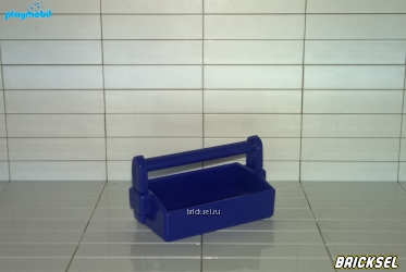 Плеймобил Ящик для инструментов темно-синий, Playmobil
