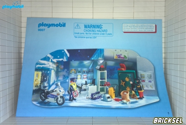 Инструкция к набору Playmobil 9007 Набор-календарь: Полицейская операция - украденные украшения
