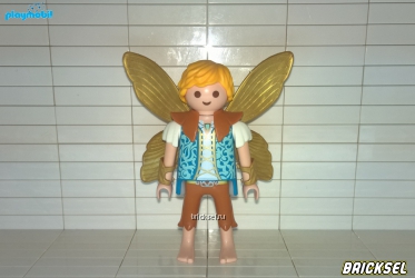 Эльф-бард с золотыми крыльями из Леса Фей