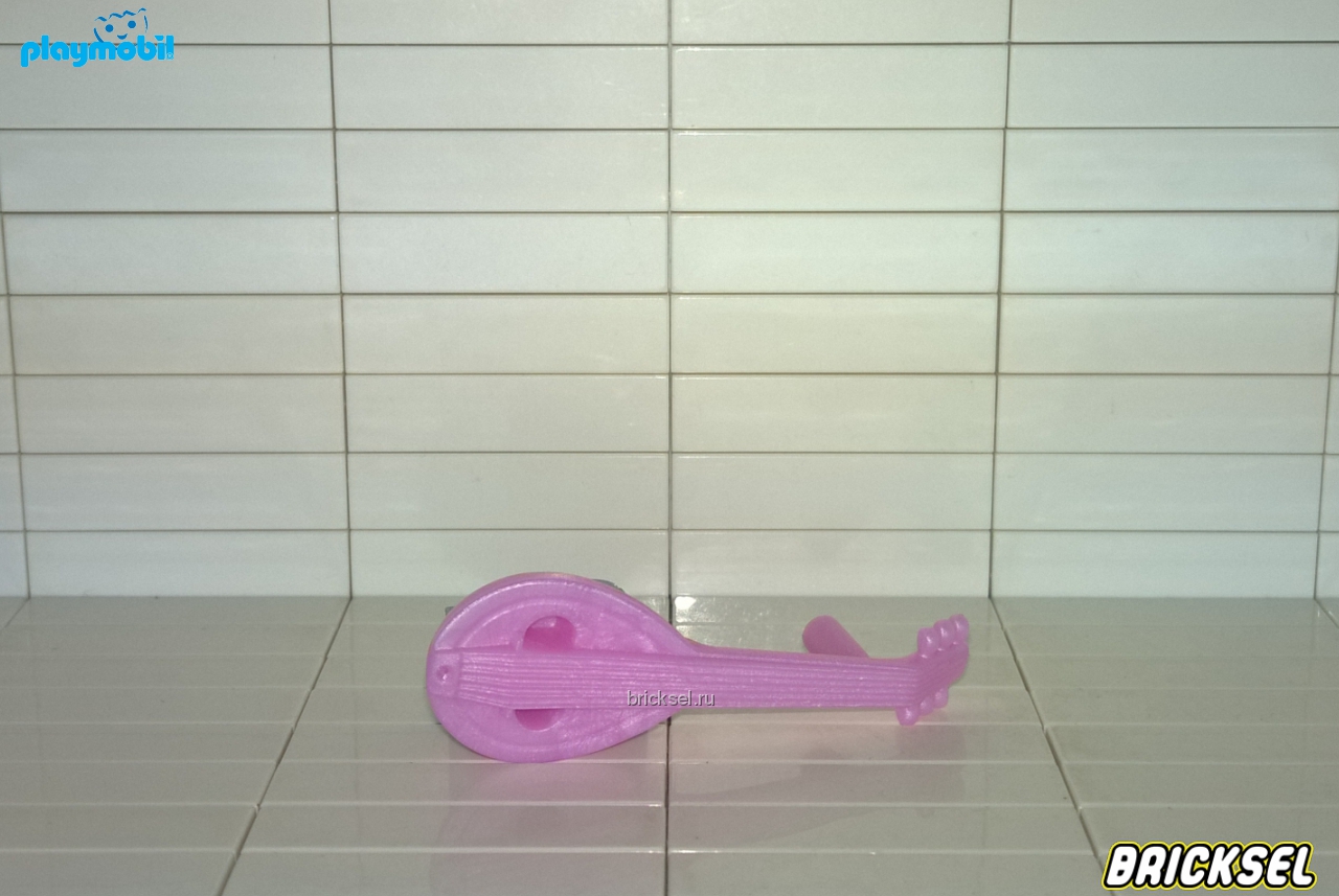 Плеймобил Волшебная гитара перламутровая светло-розовая, Playmobil, очень редкая
