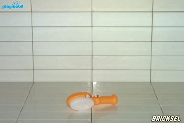 Плеймобил Расческа щетка оранжевая, Playmobil, не частая