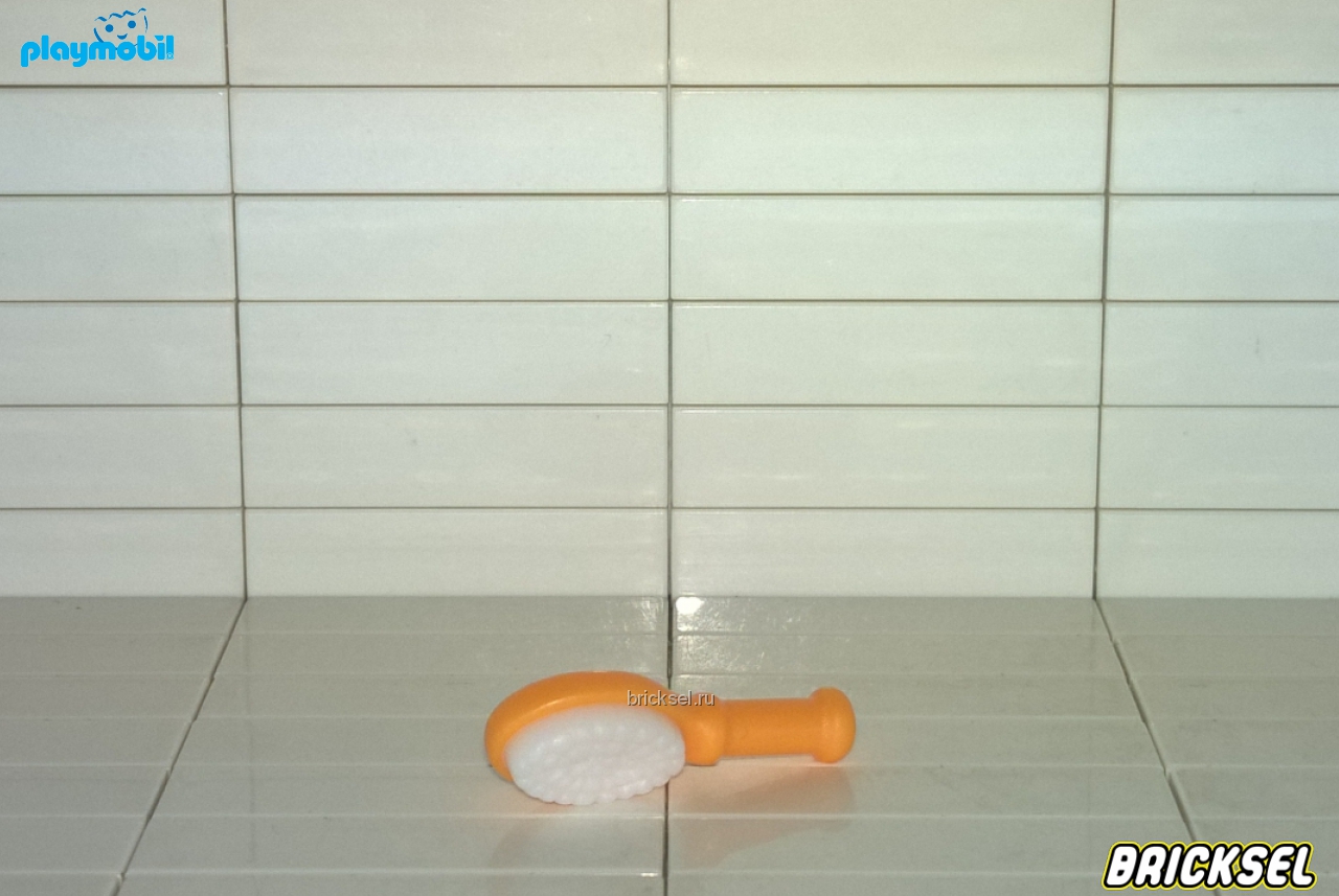 Плеймобил Расческа щетка оранжевая, Playmobil, не частая