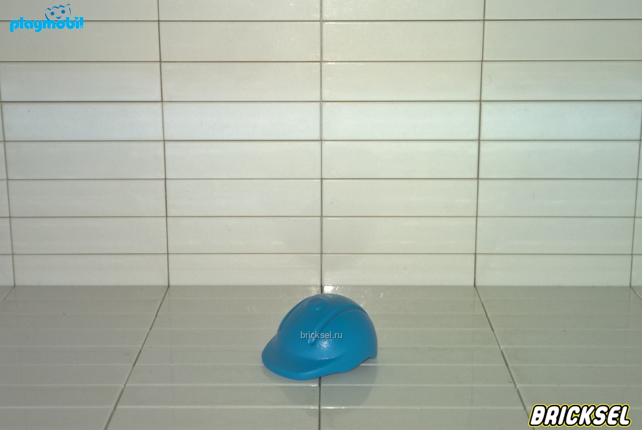 Плеймобил Шлем, кепка детская светло синяя, Playmobil, не частая