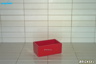 Ящик универсальный средний красный
