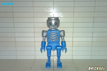 Робот примитивный синий