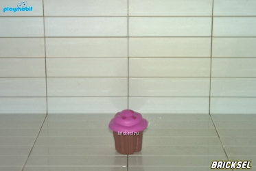 Плеймобил Кекс розовый с вишенками, Playmobil, очень редкий