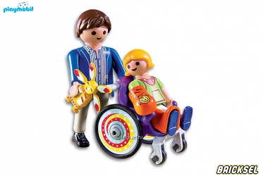 Набор Playmobil 6663pm: Малыш в инвалидной коляске