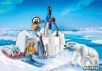 Плеймобил Набор Playmobil 9056pm: Полярная экспедиция Исследователи Арктики с полярными медведями, Playmobil