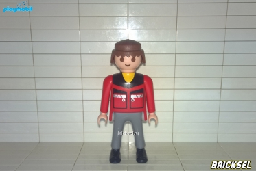 Плеймобил Мужчина в красной куртке с карманами, Playmobil