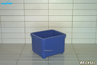 Плеймобил Ящик универсальный большой темно-синий, Playmobil