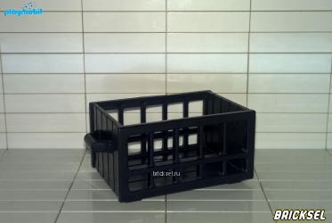 Плеймобил Ящик для животных черный, Playmobil