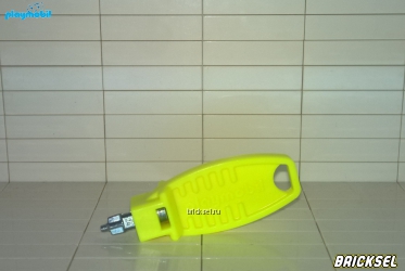 Плеймобил Ключ универсальный плоский ярко-желтый, Playmobil