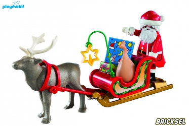 Набор Playmobil 5590pm: Рождество санта в санях с северными оленями
