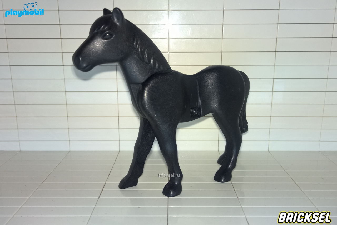Плеймобил Конь черный, Playmobil