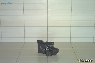 Плеймобил Видеокамера профессиональная темный металлик, Playmobil