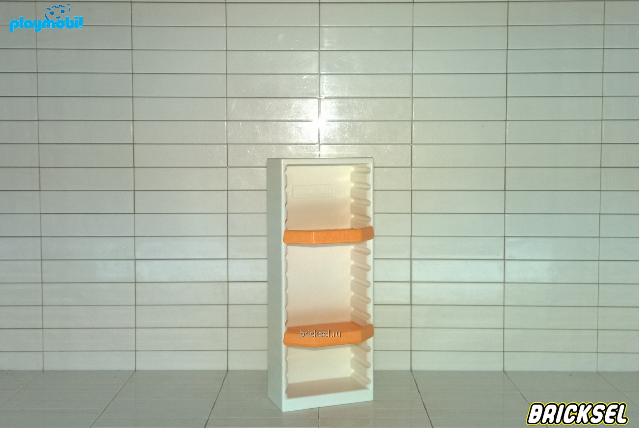 Плеймобил Шкаф высокий белый с регулируемыми полочками, Playmobil