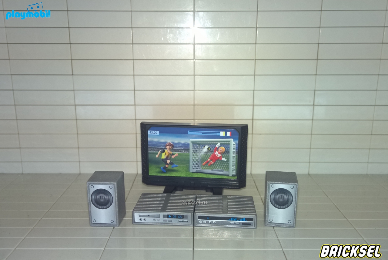 Плеймобил TV система с футболом, Playmobil