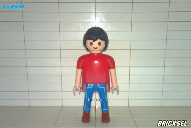 Плеймобил Парень в красной футболке, Playmobil